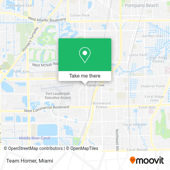Team Horner map