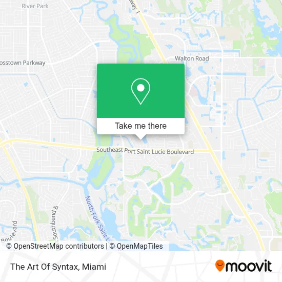 The Art Of Syntax map