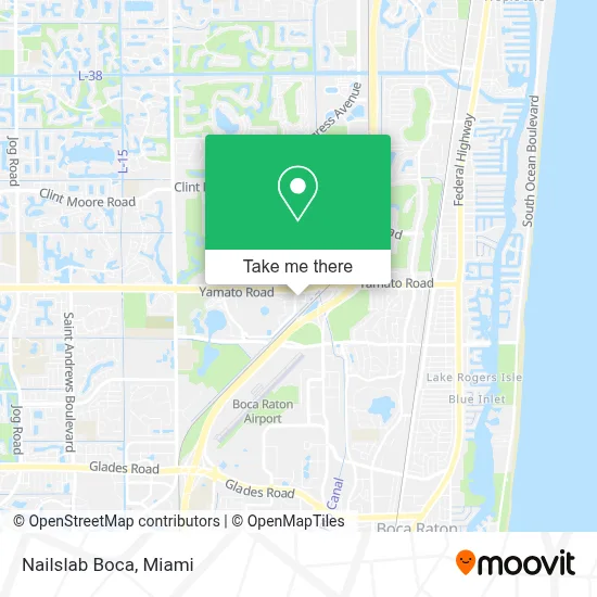 Nailslab Boca map