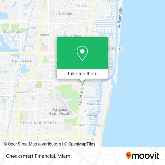 Checksmart Financial map