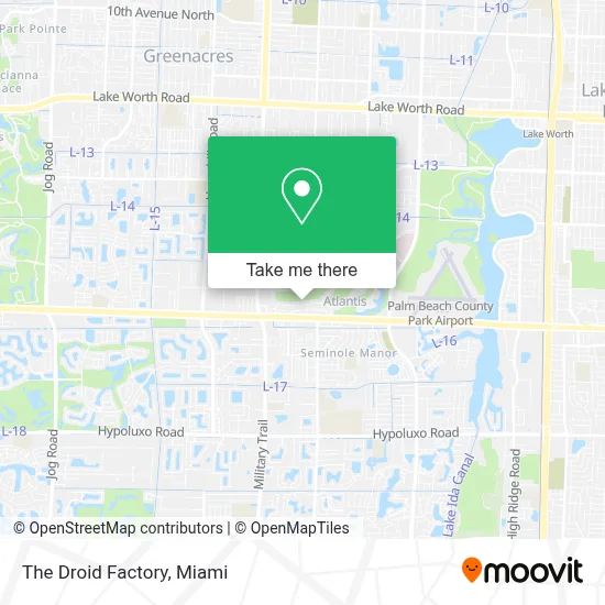 The Droid Factory map