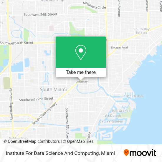 Institute For Data Science And Computing map