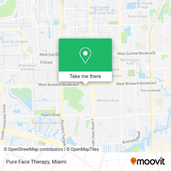 Pure Face Therapy map
