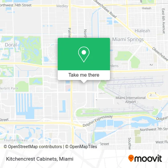 Kitchencrest Cabinets map