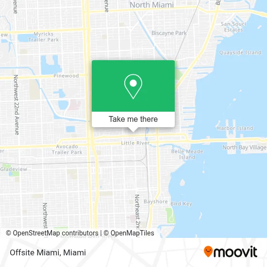 Offsite Miami map