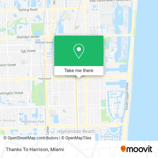 Thanks To Harrison map