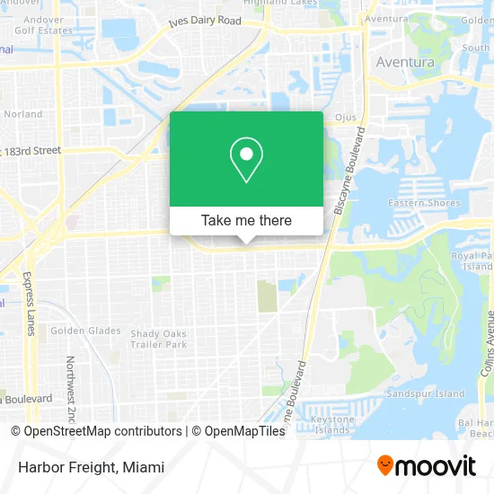 Harbor Freight map