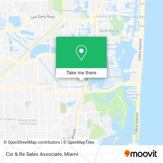 Csr & Re Sales Associate map