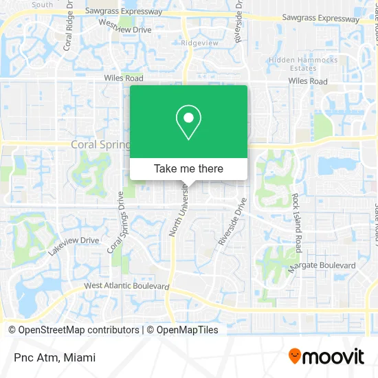 Pnc Atm map