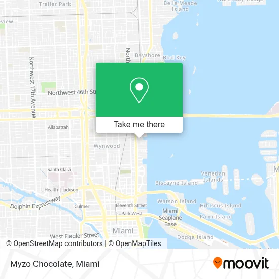 Myzo Chocolate map