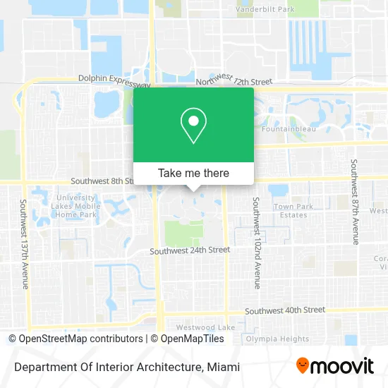 Department Of Interior Architecture map