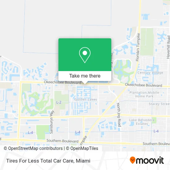 Tires For Less Total Car Care map