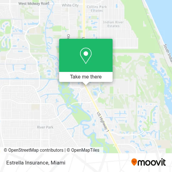 Estrella Insurance map