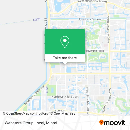 Webstore Group Local map