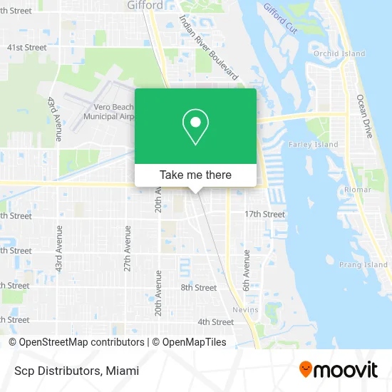 Scp Distributors map