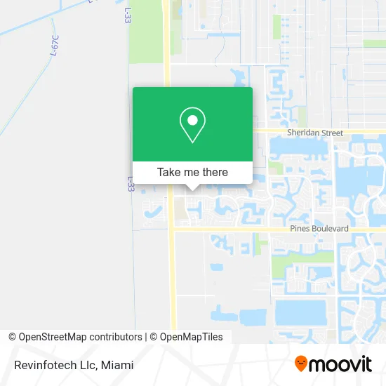 Revinfotech Llc map