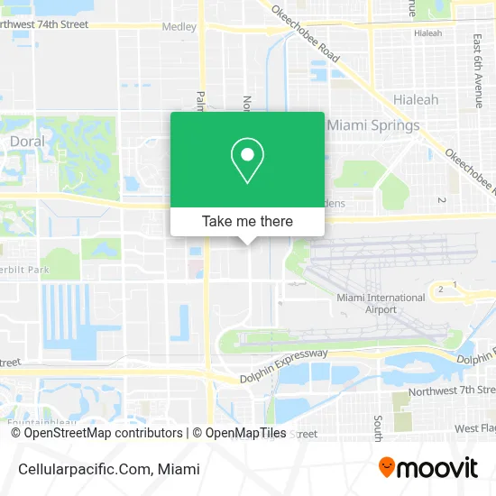 Cellularpacific.Com map
