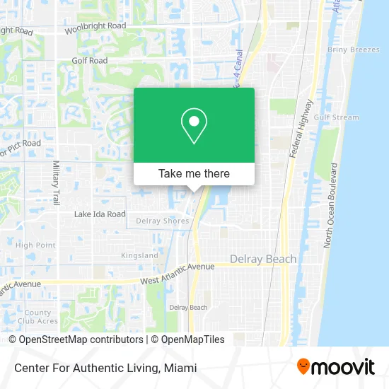 Center For Authentic Living map