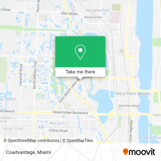 Coadvantage map