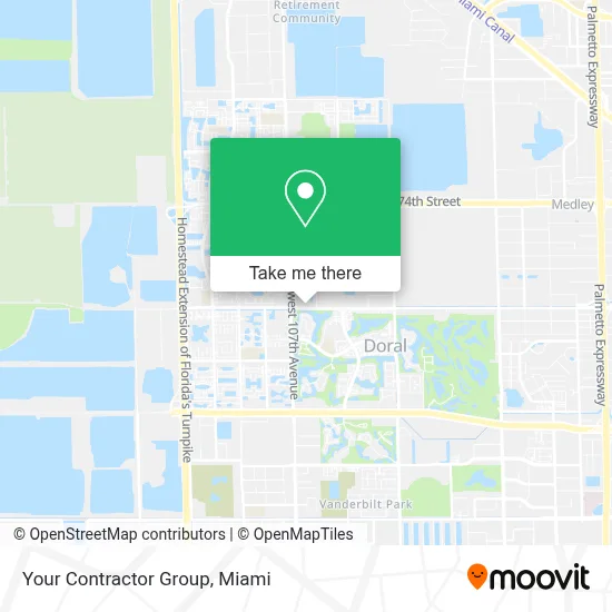 Your Contractor Group map