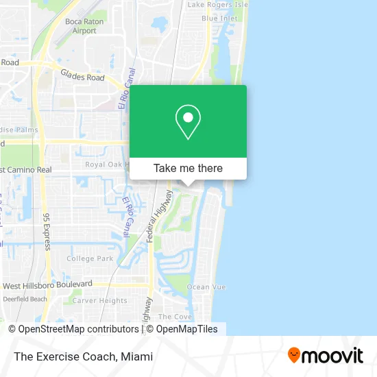 The Exercise Coach map