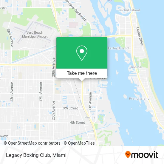 Legacy Boxing Club map