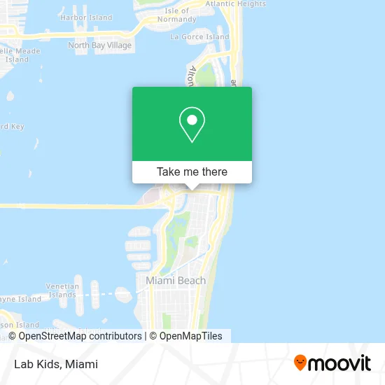 Lab Kids map
