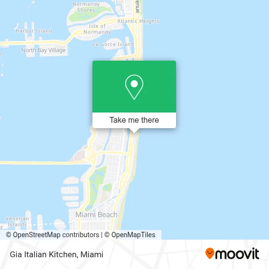 Gia Italian Kitchen map