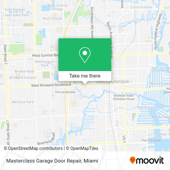 Masterclass Garage Door Repair map