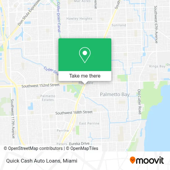 Quick Cash Auto Loans map