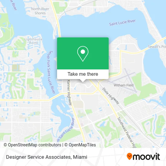 Designer Service Associates map