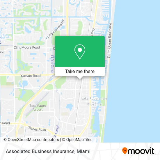 Associated Business Insurance map