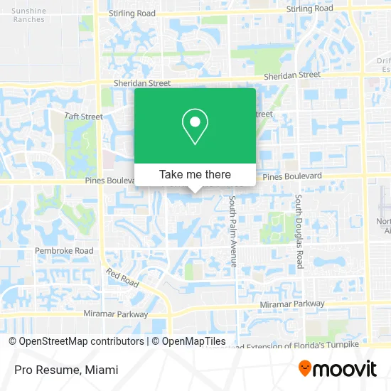 Pro Resume map