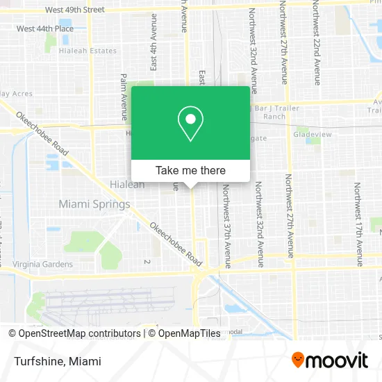 Turfshine map