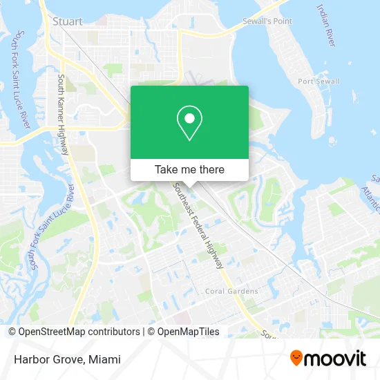 Harbor Grove map