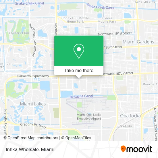 Inhka Wholsale map