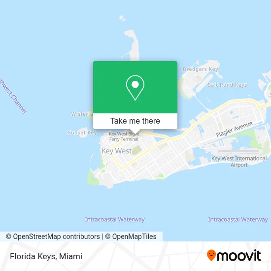 Florida Keys map