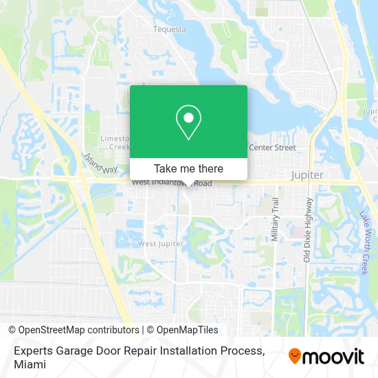 Experts Garage Door Repair Installation Process map