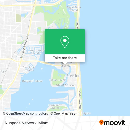 Nuspace Network map