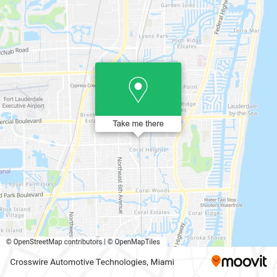 Crosswire Automotive Technologies map