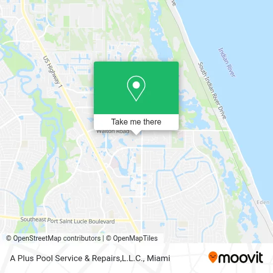 A Plus Pool Service & Repairs,L.L.C. map