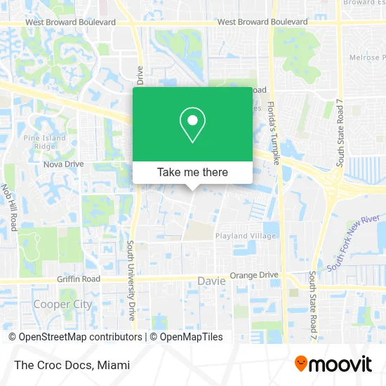 The Croc Docs map