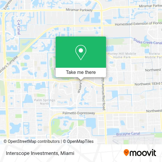 Interscope Investments map