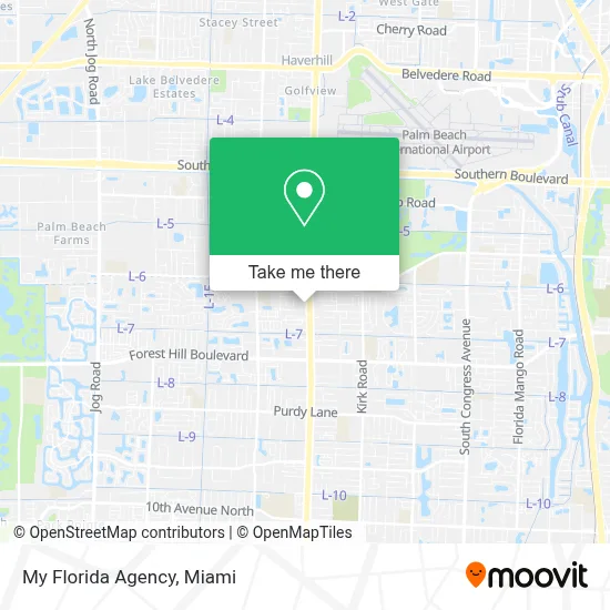 My Florida Agency map