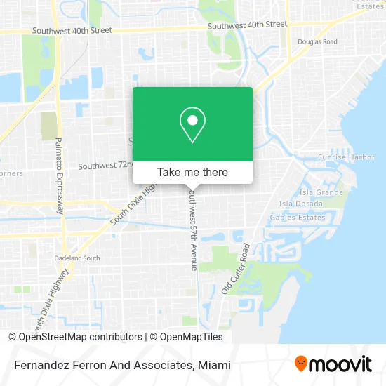 Fernandez Ferron And Associates map