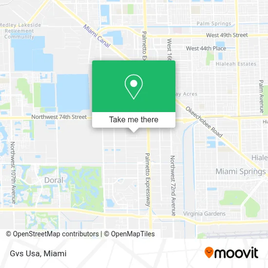Gvs Usa map