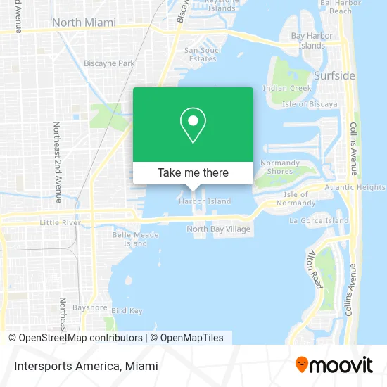 Intersports America map