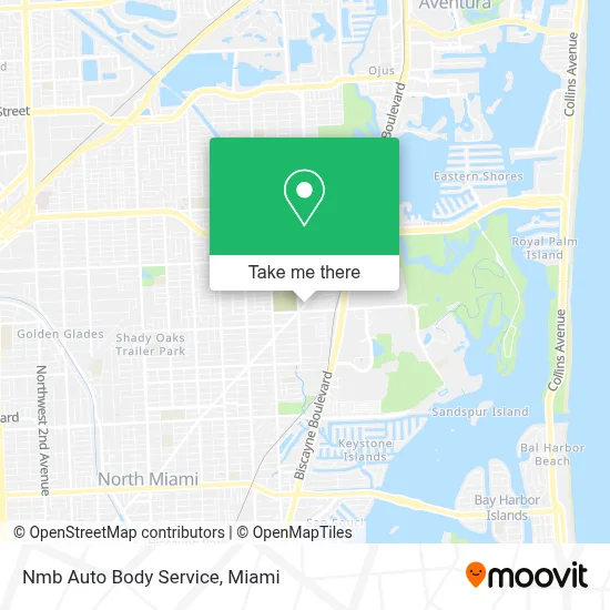 Nmb Auto Body Service map