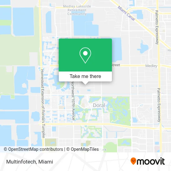 Multinfotech map