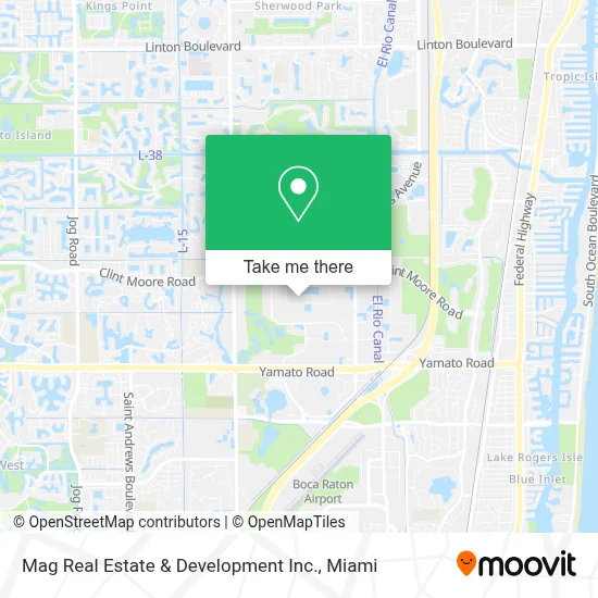 Mag Real Estate & Development Inc. map